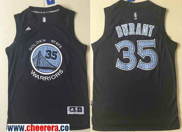 Kevin Durant Golden State Warriors black jersey