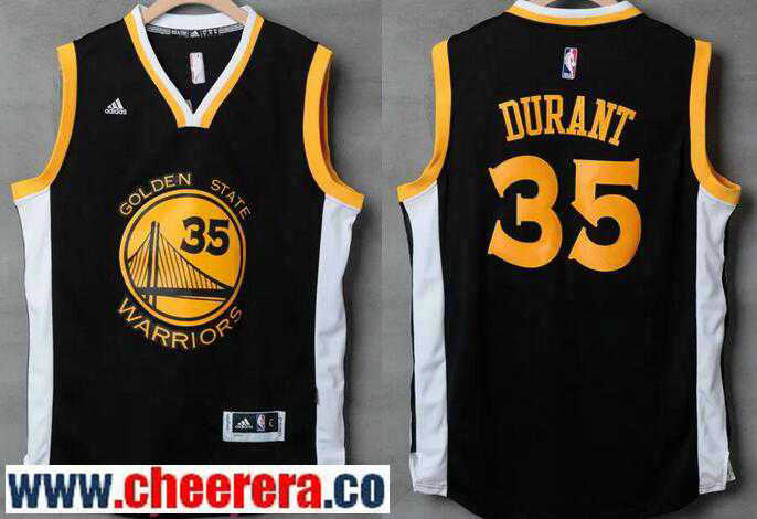Kevin Durant Golden State Warriors black jersey