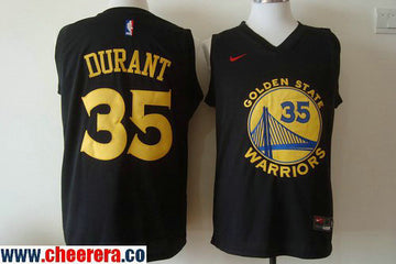 Kevin Durant Golden State Warriors black Fashion jersey
