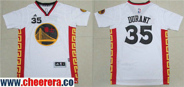 Kevin Durant Golden State Warriors white jersey