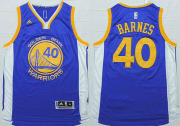 Harrison Barnes Revolution Golden State Warriors blue jersey