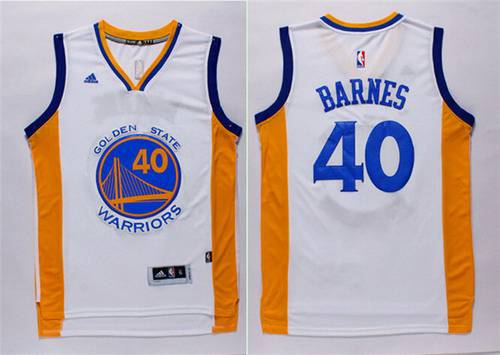 Harrison Barnes Revolution Golden State Warriors white jersey