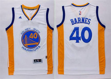 Harrison Barnes Revolution Golden State Warriors white jersey