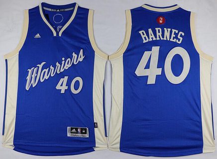 Harrison Barnes Revolution Golden State Warriors blue jersey