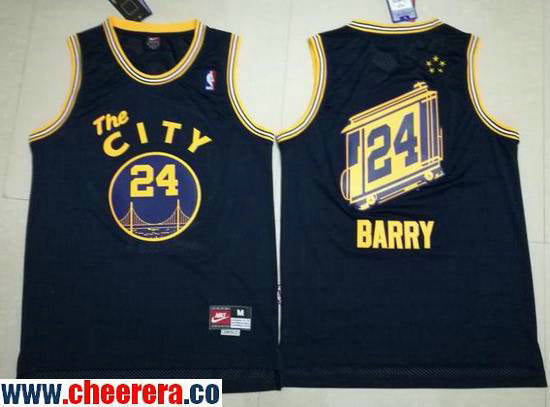 Nate Thurmond The Golden State Warriors black Throwback jersey