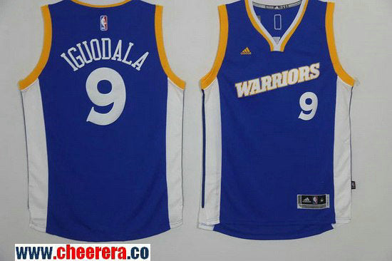 Andre Iguodala Golden State Warriors blue Retro jersey