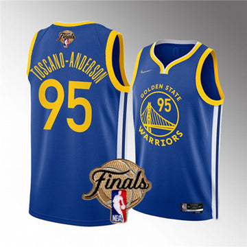Juan Toscano-Anderson Golden State Warriors blue jersey