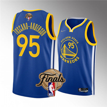 Juan Toscano-Anderson Golden State Warriors blue jersey