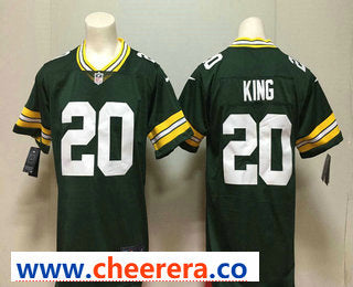 Kevin King Green Bay Packers green Vapor jersey