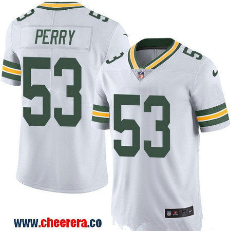 Nick Perry Green Bay Packers white Color Rush jersey