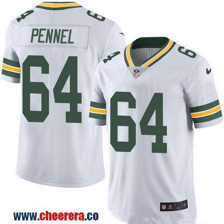 Mike Pennel Green Bay Packers white Color Rush jersey