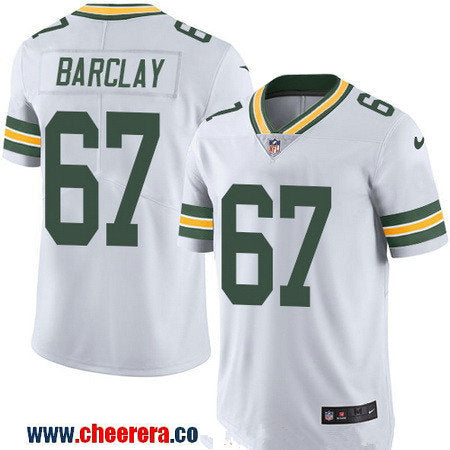 Don Barclay Green Bay Packers white Color Rush jersey