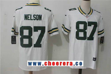 Jordy Nelson Green Bay Packers white Vapor jersey