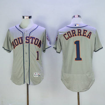 Carlos Correa Houston Astros gray Road jersey