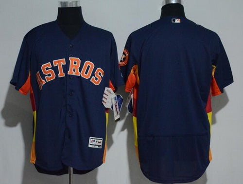 Carlos Correa Houston Astros navy jersey