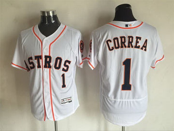 Carlos Correa Houston Astros white Home jersey