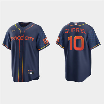 Yuli Gurriel Houston Astros navy City Connect jersey
