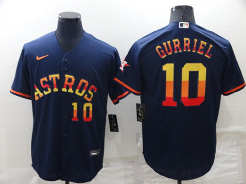 Yuli Gurriel Houston Astros navy jersey