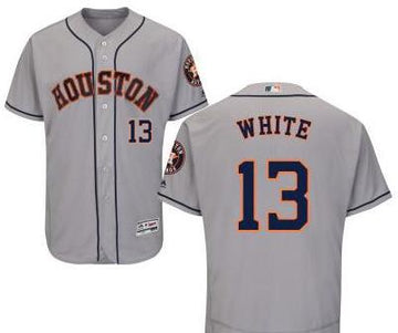 Tyler White Houston Astros gray Road jersey