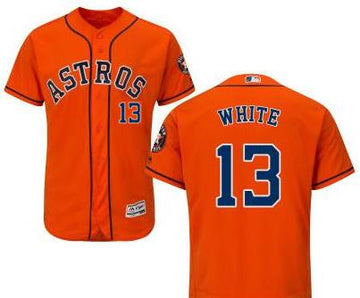 Tyler White Houston Astros orange jersey