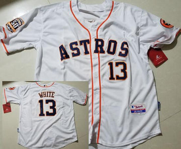 Tyler Houston Astros white Home jersey