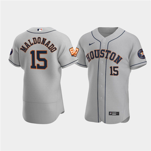 Martín Maldonado Houston Astros gray jersey