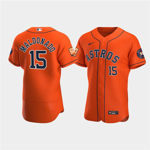 Martín Maldonado Houston Astros orange jersey