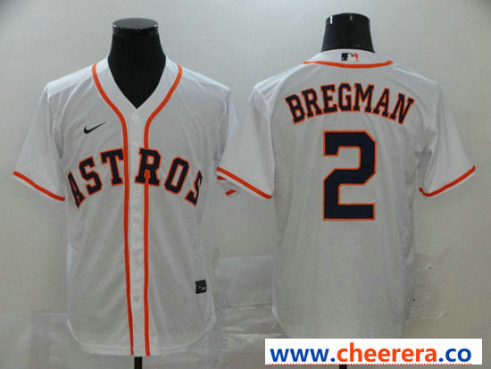 Alex Bregman Houston Astros white jersey