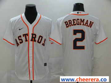 Alex Bregman Houston Astros white jersey