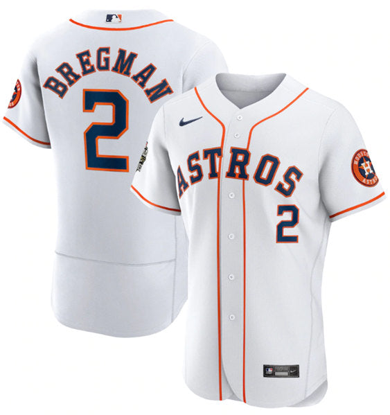 Alex Bregman Houston Astros white jersey