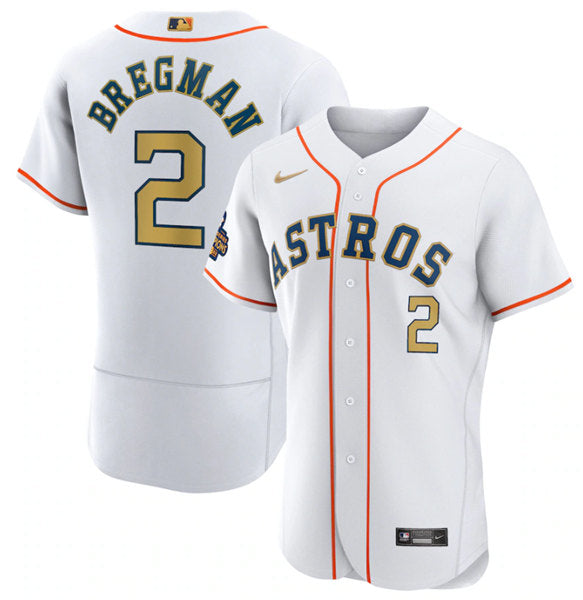 Alex Bregman Houston Astros white jersey