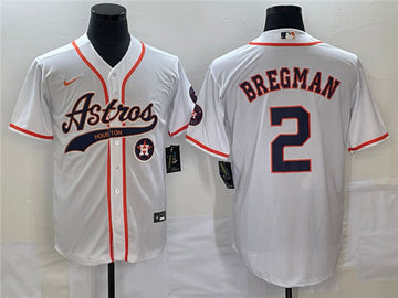 Alex Bregman Houston Astros white jersey