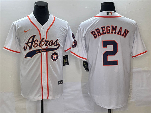 Alex Bregman Houston Astros white jersey