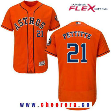 Andy Pettitte Houston Astros orange jersey