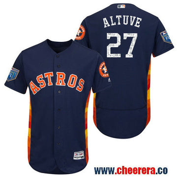 Jose Altuve Houston Astros navy jersey