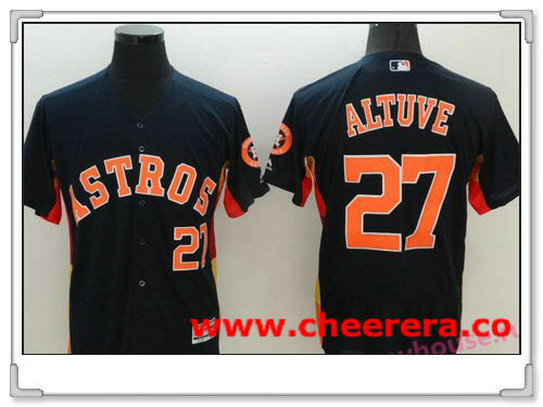 Jose Altuve Houston Astros navy jersey