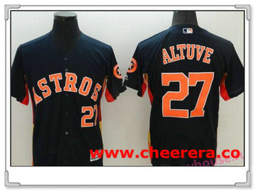 Jose Altuve Houston Astros navy jersey