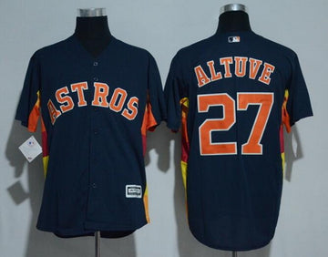 Jose Altuve Houston Astros navy jersey