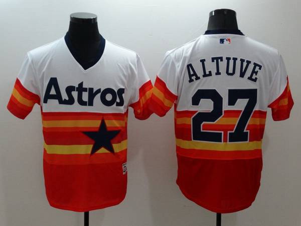 Jose Altuve Houston Astros orange jersey
