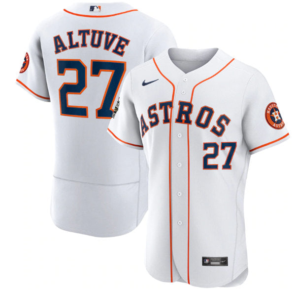 Jose Altuve Houston Astros white jersey
