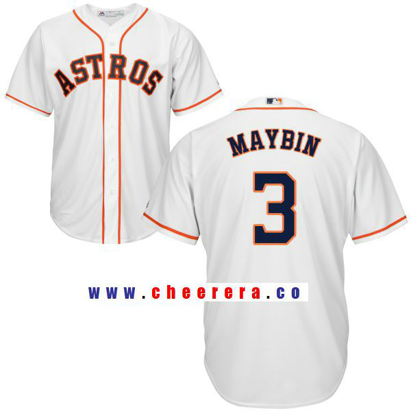 Cameron Maybin Houston Astros white Home jersey