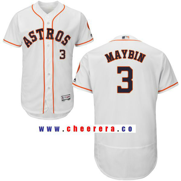 Cameron Maybin Houston Astros white Home jersey