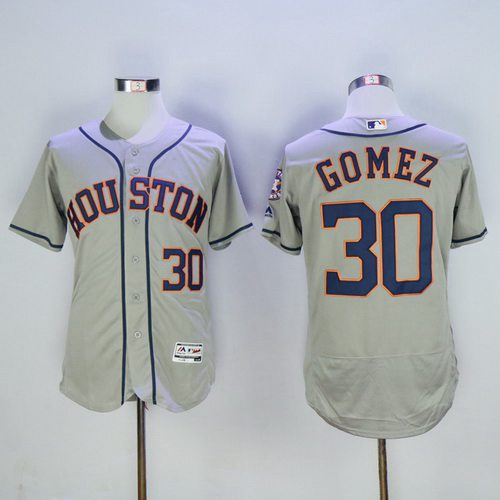 Carlos Gomez Houston Astros gray Road jersey