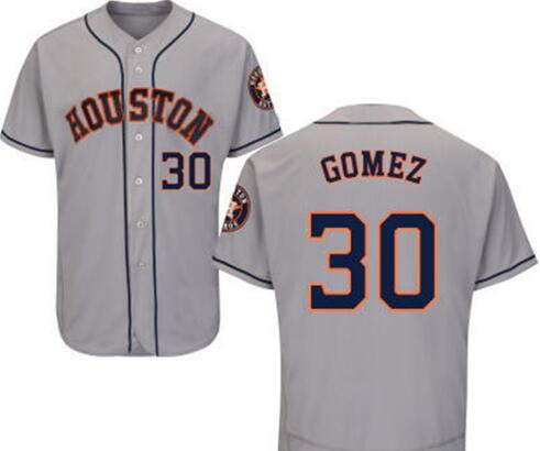 Carlos Gomez Houston Astros gray Road jersey