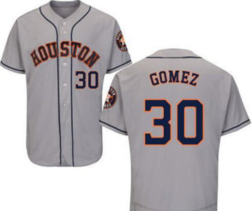 Carlos Gomez Houston Astros gray Road jersey