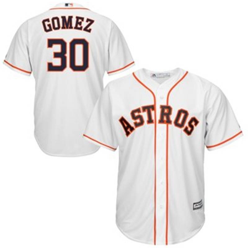 Carlos Gomez Houston Astros white Home jersey