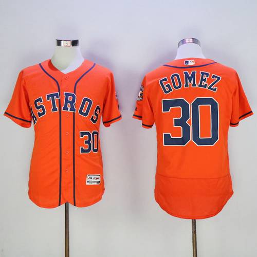 Carlos Gomez Houston Astros orange jersey