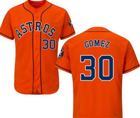 Carlos Gomez Houston Astros orange jersey