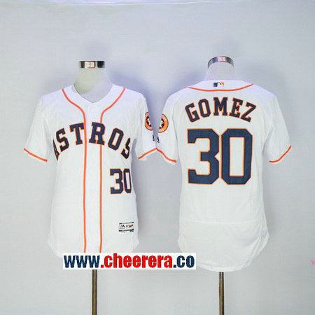 Carlos Gomez Houston Astros white Home jersey