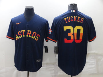 Kyle Houston Astros navy jersey